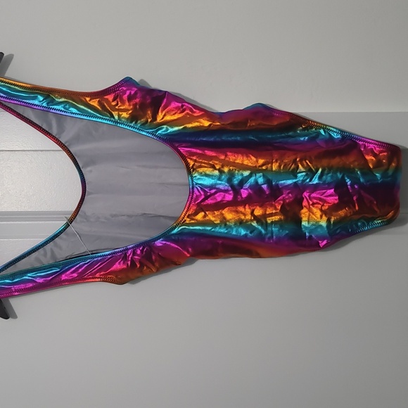 Metallic Rainbow One Piece L - Picture 2 of 2
